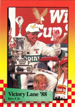 1989 Maxx #166 Rusty Wallace Front