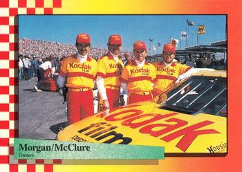 1989 Maxx #206 Tim Morgan / Larry McClure Team Front