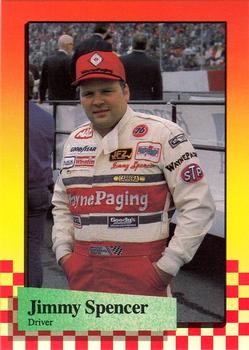 1989 Maxx #208 Jimmy Spencer Front