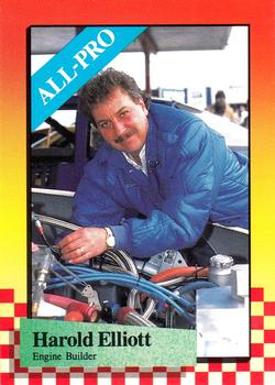 1989 Maxx #92 Harold Elliott Front