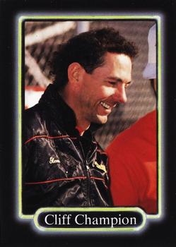 1990 Maxx #24 Cliff Champion Front