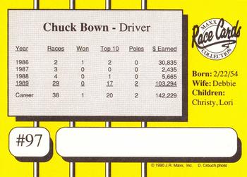 1990 Maxx #97 Chuck Bown Back
