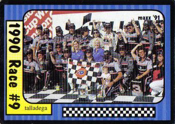 1991 Maxx #178 1990 Race #9-Talladega Front