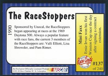 1991 Maxx #137 The Racestoppers Back