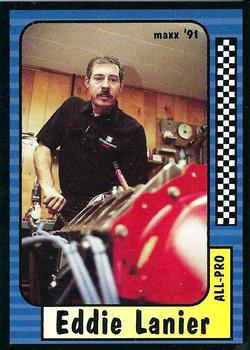 1991 Maxx #215 Eddie Lanier Front