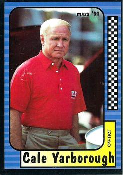1991 Maxx #32 Cale Yarborough Front