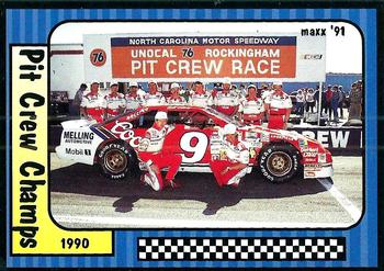 1991 Maxx #50 Pit Crew Champs Front
