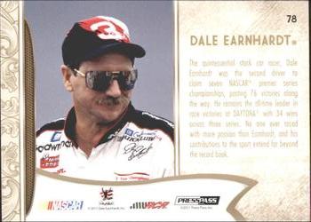 2011 Press Pass Fanfare #78 Dale Earnhardt Back