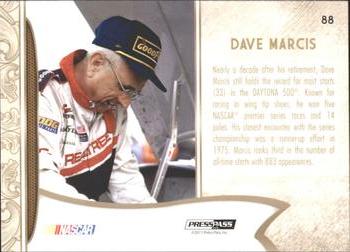 2011 Press Pass Fanfare #88 Dave Marcis Back