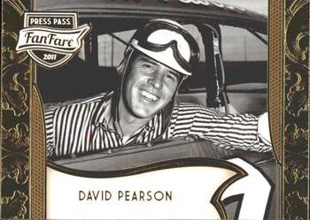 2011 Press Pass Fanfare #90 David Pearson Front