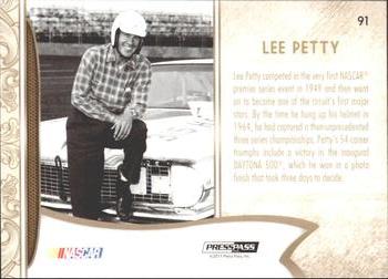 2011 Press Pass Fanfare #91 Lee Petty Back