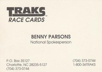1991 Traks #NNO Benny Parsons Back