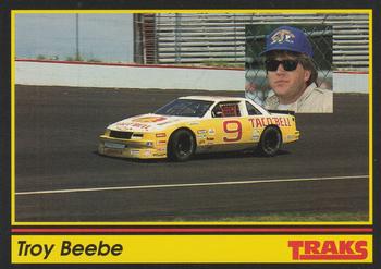 1991 Traks #9 Troy Beebe Front