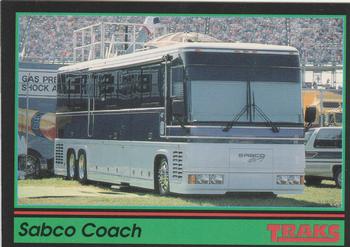 1991 Traks #41 Kyle Petty's Transporter Front