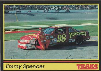 1991 Traks #98 Jimmy Spencer Front