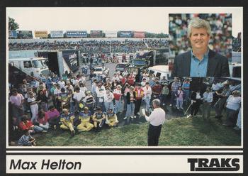 1991 Traks #100 Max Helton Front