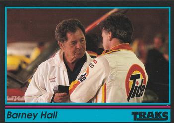 1991 Traks #139 Barney Hall / Ricky Rudd Front