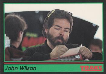 1991 Traks #142 John Wilson Front
