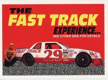 1991 Traks #NNO Fast Track Racing Experience Front
