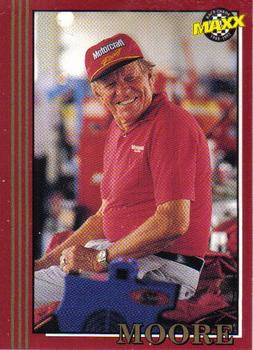 1992 Maxx (Red) #112 Bud Moore Front