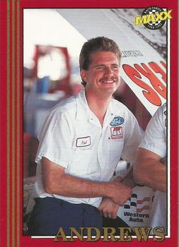 1992 Maxx (Red) #160 Paul Andrews Front
