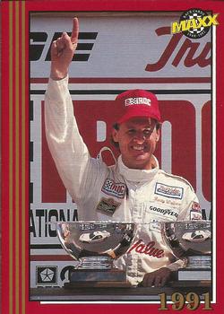 1992 Maxx (Red) #202 Rusty Wallace Front