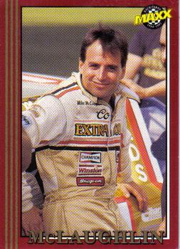 1992 Maxx (Red) #62 Mike McLaughlin Front