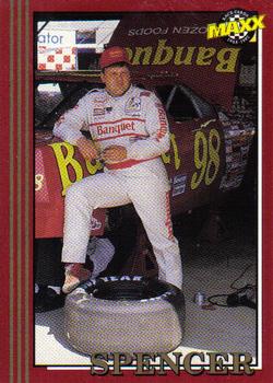 1992 Maxx (Red) #98 Jimmy Spencer Front