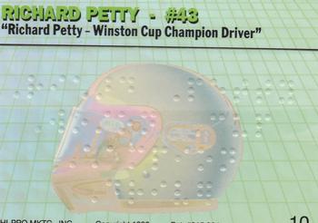 1993 Action Packed #10 Richard Petty Back