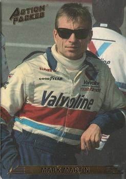 1993 Action Packed #77 Mark Martin Front