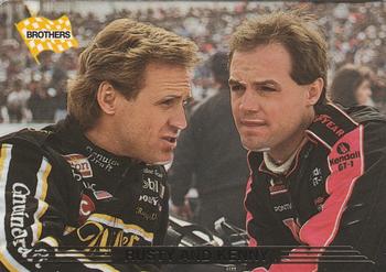 1993 Action Packed #163 Rusty and Kenny Front