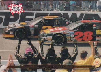 1993 Action Packed #195 Rusty Wallace Front