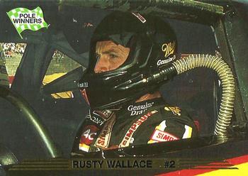 1993 Action Packed #28 Rusty Wallace Front