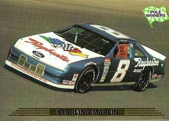 1993 Action Packed #30 Sterling Marlin's Car Front