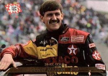 1993 Action Packed - 24K Gold #4G Davey Allison Front