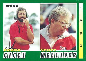 1993 Maxx #137 Frank Cicci / Scott Welliver Front