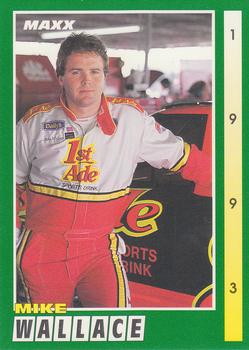 1993 Maxx #53 Mike Wallace Front