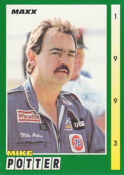 1993 Maxx #77 Mike Potter Front