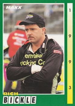 1993 Maxx #84 Rich Bickle Front