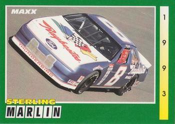 1993 Maxx #88 Sterling Marlin's Car Front