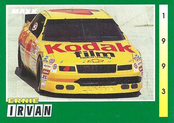 1993 Maxx #244 Ernie Irvan's Car Front