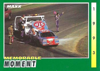 1993 Maxx #245 Richard Petty w/ Car Front