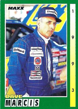 1993 Maxx #71 Dave Marcis Front