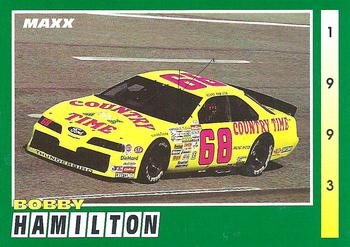 1993 Maxx #97 Bobby Hamilton's Car Front