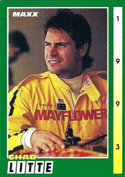 1993 Maxx #9 Chad Little Front