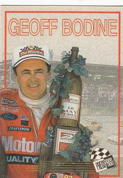 1993 Press Pass Previews #3 Geoff Bodine Front