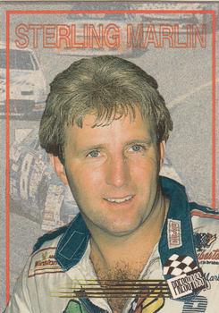 1993 Press Pass Previews #9 Sterling Marlin Front
