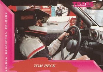 1993 Traks #19 Tom Peck Front