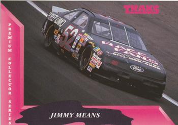 1993 Traks #52 Jimmy Means's Car Front