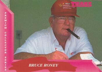 1993 Traks #53 Bruce Roney Front